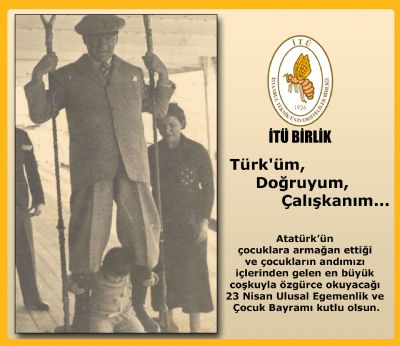 23 Nisan Ulusal Egemenlik ve  Çocuk Bayramımız kutlu olsun